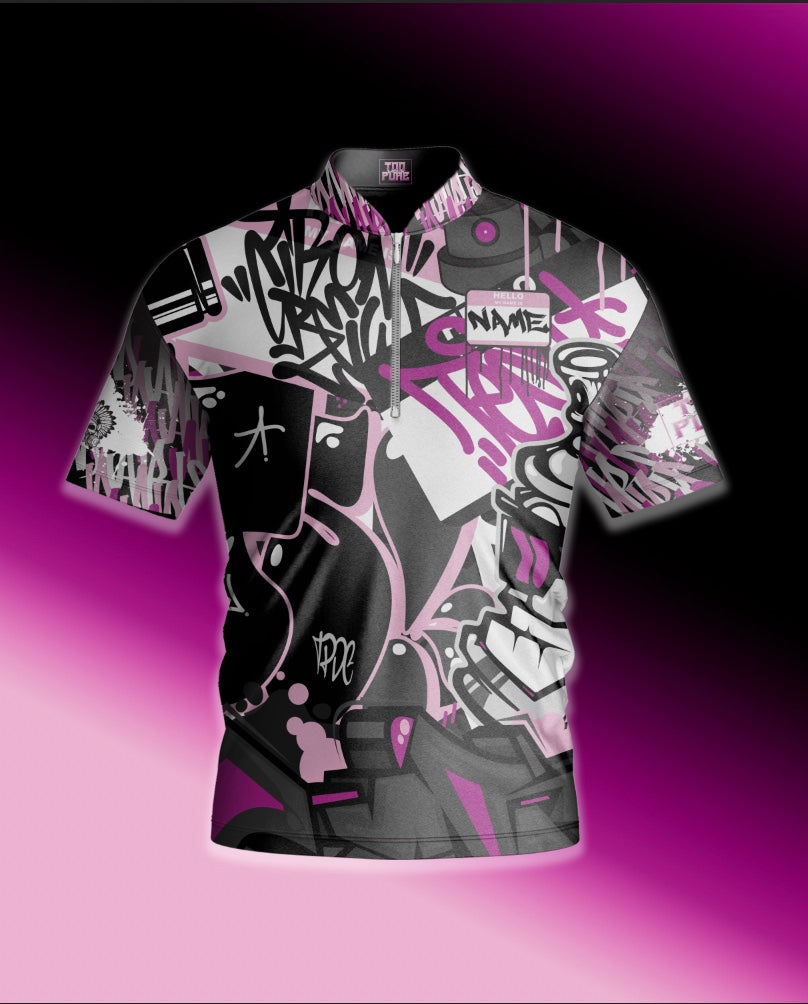 Pink Graffiti Jersey