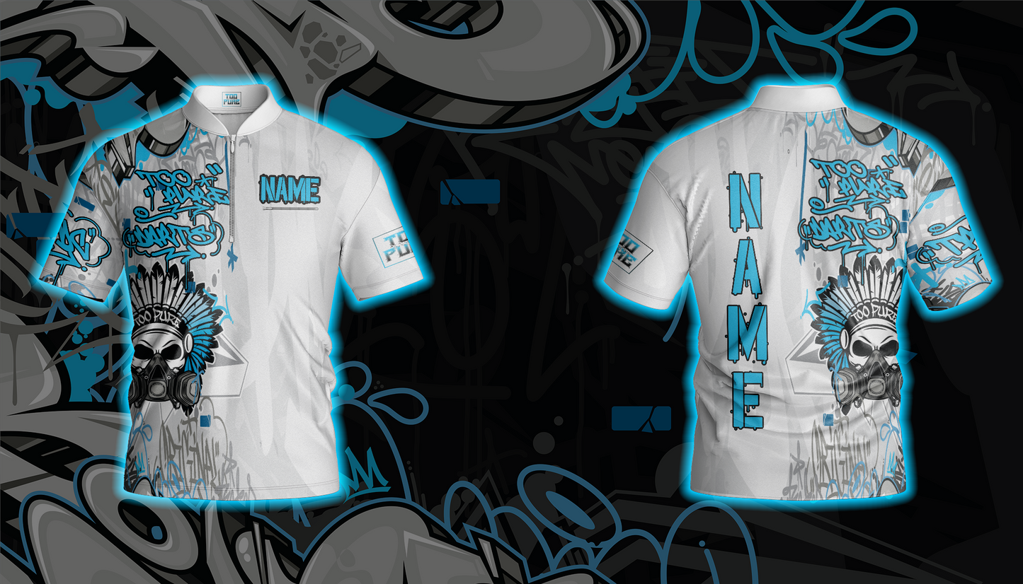 2024 Too Pure Graffiti Jersey - Turquoise