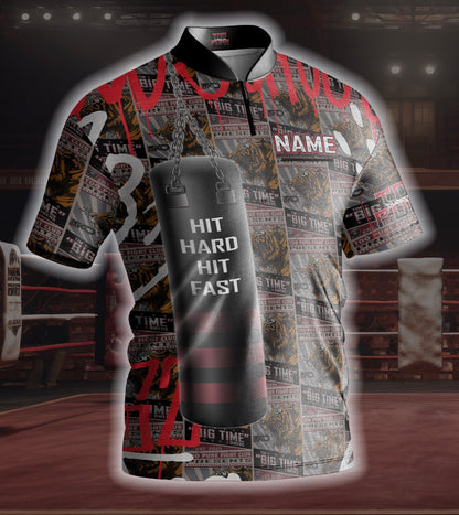 RING THE BELL!! Signature jersey of Tim "Big Time" Owens